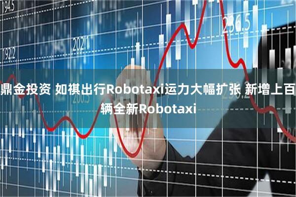 鼎金投资 如祺出行Robotaxi运力大幅扩张 新增上百辆全新Robotaxi