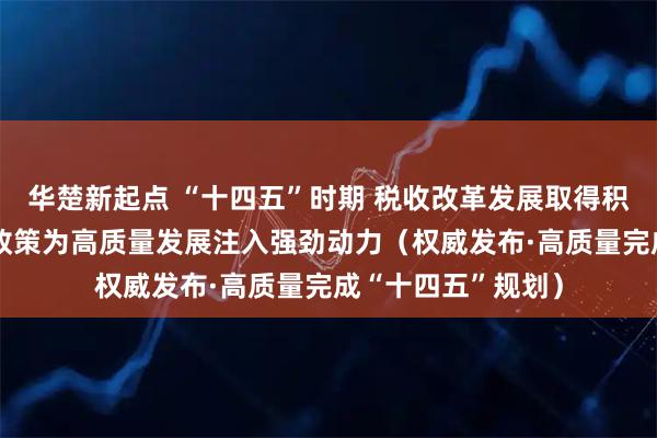 华楚新起点 “十四五”时期 税收改革发展取得积极效果 税费优惠政策为高质量发展注入强劲动力（权威发布·高质量完成“十四五”规划）
