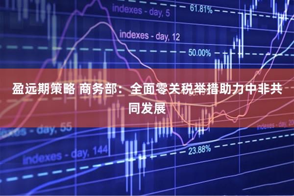 盈远期策略 商务部：全面零关税举措助力中非共同发展