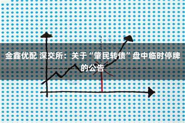 金鑫优配 深交所：关于“肇民转债”盘中临时停牌的公告